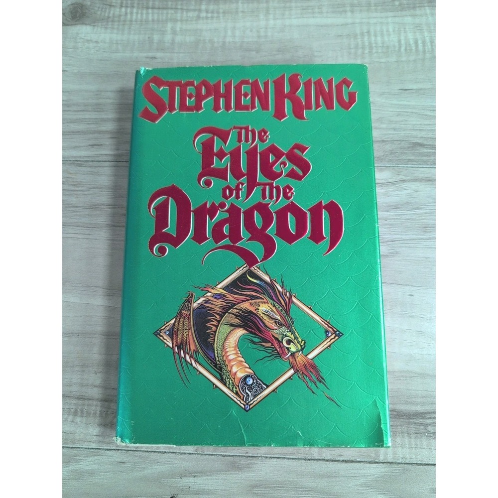 The Eyes of the Dragon by Stephen King 1987 hardback Viking Illustrated 1st Edit